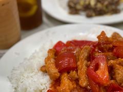 番茄猪扒饭-好好滋味茶餐厅