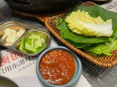 -草家酱蟹炭火烤肉店(珲春南路一店)