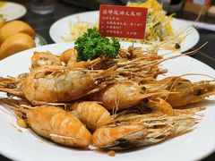 招牌豉油大头虾-鸭绿江海鲜烧烤大排档(杏林街店)