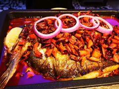 荔枝香辣味清江鱼-鱼库·不仅是一家烤鱼店(车公庙店)