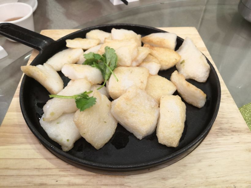 铁板木斗丸粿^很好吃,平时也有寄达濠那边的朋友买自己煎.