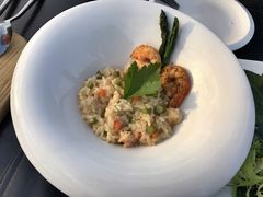 虾，胡萝卜，芦笋饭-EATALIA意塔利意式餐厅(鼓楼店)