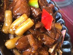 雀巢黑椒年糕牛仔粒-新镇江酒家(南京西路店)