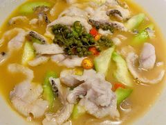 金汤鱼片-老头儿油爆虾(胜利河美食街店)