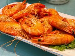 白灼黑虎虾-二小海鲜(清真黄骅店)