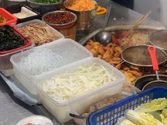 自助取餐区-胖子水煮(铁路三村无任何分店)