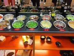 自助调料区-潮汕美牛肉丸火锅店(天宁寺店)