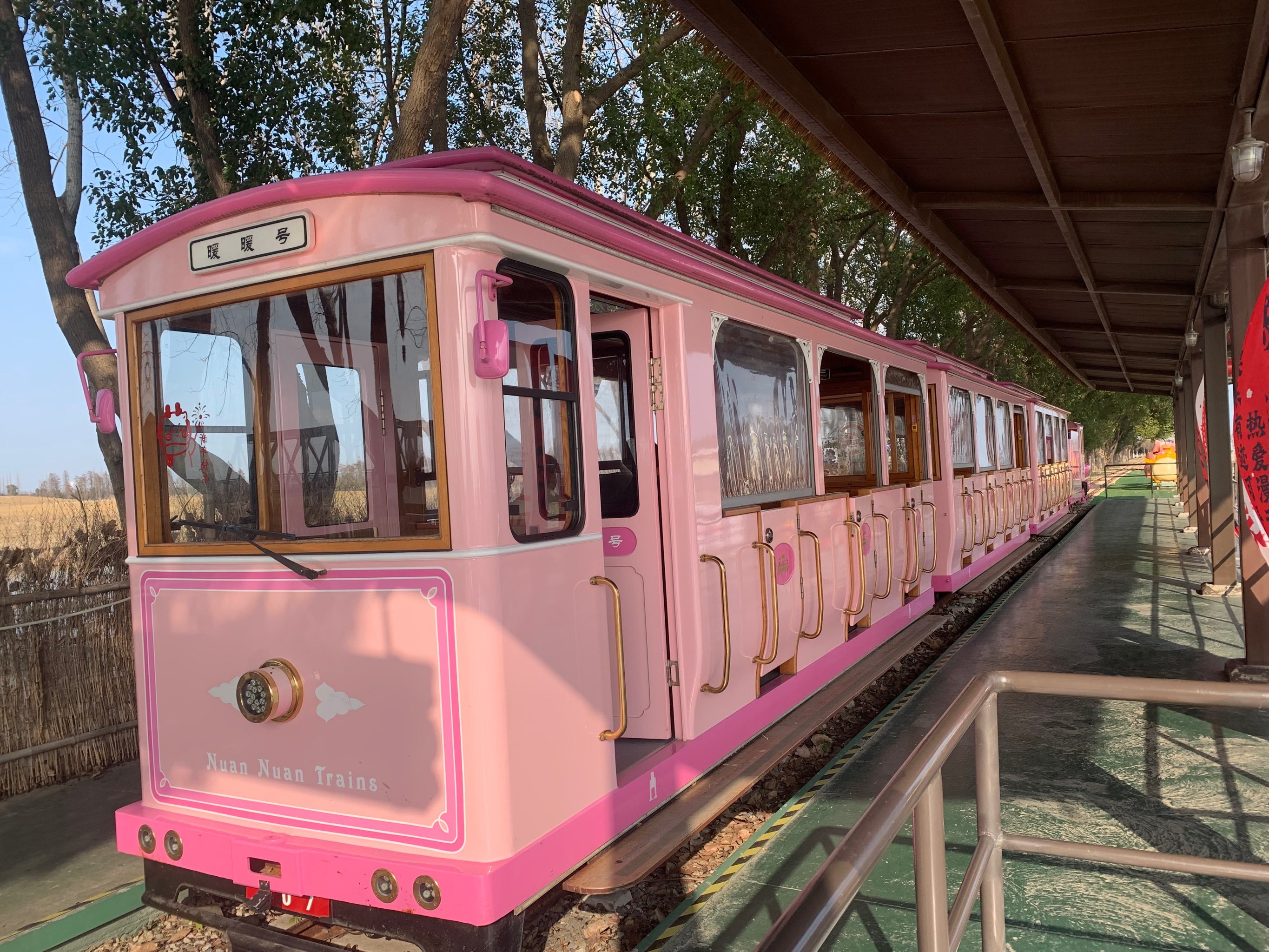 之前就在其他平台看到这个小火车了,就想带-大众点评