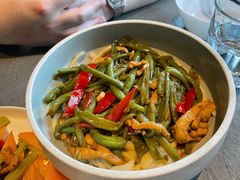 豆角丝炒肉拌转百刀-日上三甘(三里屯店)