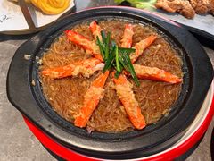 蟹柳粉丝煲-吕氏焗小鲜•海鲜青岛菜(八大关店)