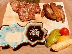 香煎牛舌拼盘-本逸·割烹料理(湖墅店)