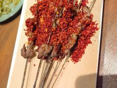 烤羊肉串-小杨烤肉(朱雀店)