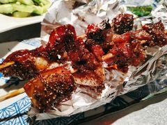串烤糖醋排骨-探鱼·鲜青椒爽麻烤鱼(领展购物广场店)