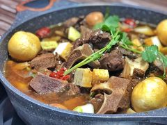 牛蝎子锅-锅十二涮肉馆·鞭蛋锅