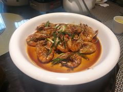 油爆基围虾-茶叁酒肆·楚味江湖(菱角湖店)