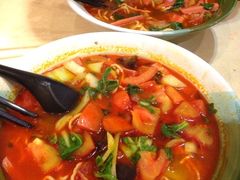 香肠火腿肠加西红柿面-项记面馆(明瓦廊店)