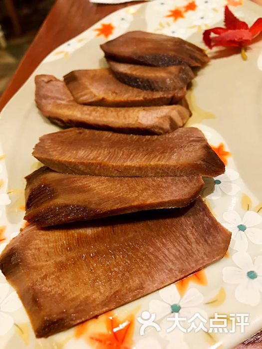 日式浓口酱牛舌尖