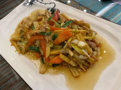 鲜笋炒肉片-自游人·美食一楼·地道徽菜(三十年名店)