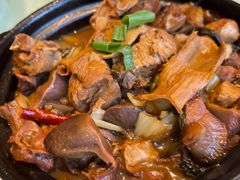鸭肫腌菜花烧排骨-人全到南京本帮菜馆(云锦路店)