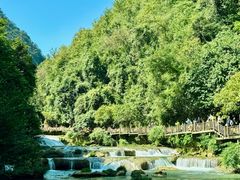 -小七孔景区-六十八级跌水瀑布