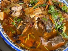 -北京龙庆四季香农家饭庄·灶台鱼·碳烤虹鳟鱼(龙庆峡店)