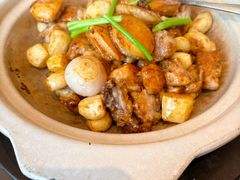 砂锅惹味鲍鱼鸡-海派悦庭·海胆烧麦·新融合菜(凯德广场店)