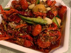 葱爆龙虾-阿胖龙虾小海鲜(宁国南路总店)