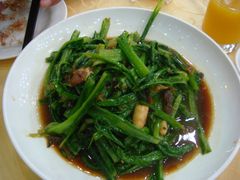 豆豉鲮鱼油麦菜-海岛渔村大酒店(云霄路店)