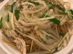 银菜肉丝炒面-金华冰厅