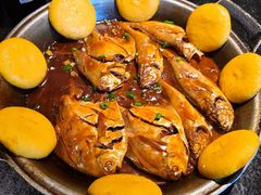 鱼锅饼子-五谷丰登农家院·地道胶东菜·海鲜烧烤(威海店)