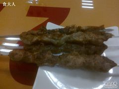 羊肉串-语言大学-清真食堂