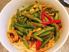 豆角丝炒肉拌转百刀-日上三甘(三里屯店)