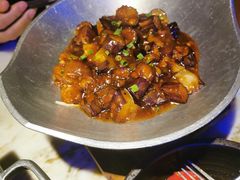 客家茄子煲-绿茶餐厅(乐峰广场店)