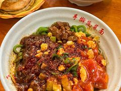 四合一菠菜手擀面-手擀菠菜面(西康路店)