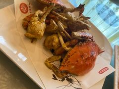 蛋黄焗飞蟹-万宝海鲜舫(劳动公园店)