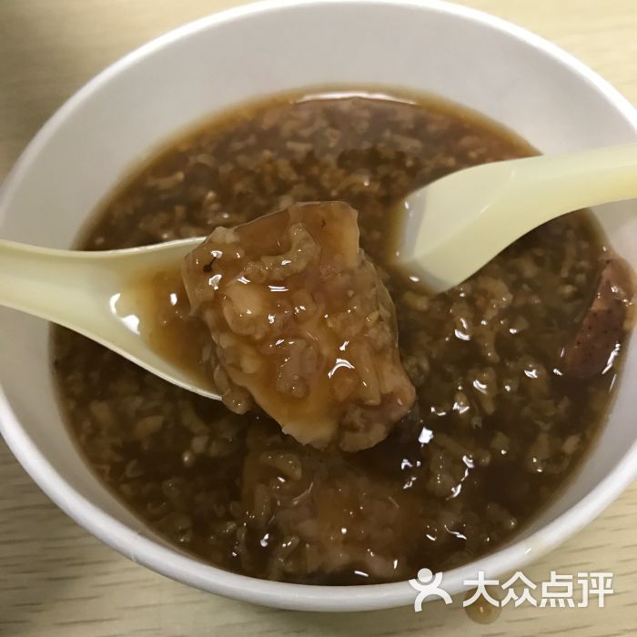 蓝老大糖粥藕店糖藕粥图片 - 第3张