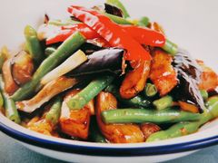 豆角烧茄子-粥六•新晋菜(柳巷店)