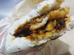 -清真马乐贝腊牛肉蛋黄菜夹馍(马蓉洒金桥店)