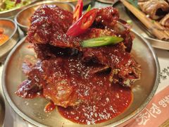 -草家酱蟹炭火烤肉店(珲春南路二店)