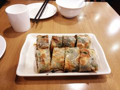 葱饼卷牛肉-台北楚楚园馅饼粥(虹桥南丰城店)