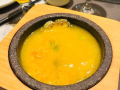 石锅脆米煮鲍鱼-望乡楼上海菜(日月光店)