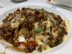 黑胡椒牛肉焗饭-曼玉餐厅(中原万达店)