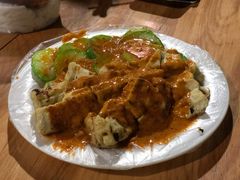烤包漿豆腐-杨合林啊兰烤鱼