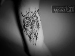 -幸运7纹身刺青Lucky7tattoo