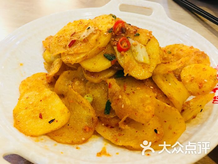 德丹卓玛藏餐-土豆片图片-红原县美食-大众点评网