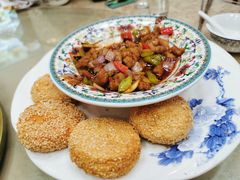 麻饼牛肉粒-清真·尚穆回回香清真餐厅(工人新村店)