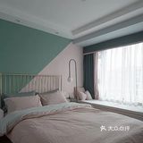 本案例是一套北欧风的90㎡三居室