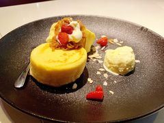 栗子舒芙蕾松饼配香草冰激凌-西堤厚牛排(昆山店)