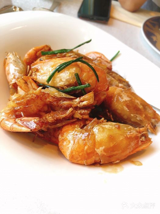 上海和平饭店龙凤厅 Dragon Phoenix上海油爆虾图片