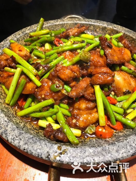 和食佬风味餐厅(明瓦廊店)石锅豉香五花肉图片 - 第3张